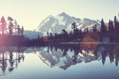 Фотообои Отражение в озере