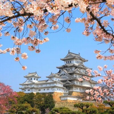 Фотообои для спальни Японский дворец